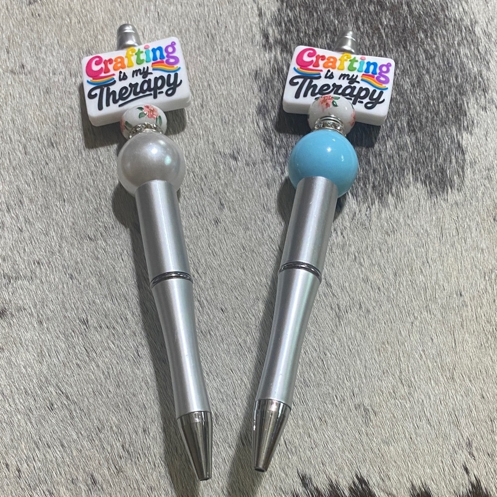 Crafting Is My Therapy Beaded Pens